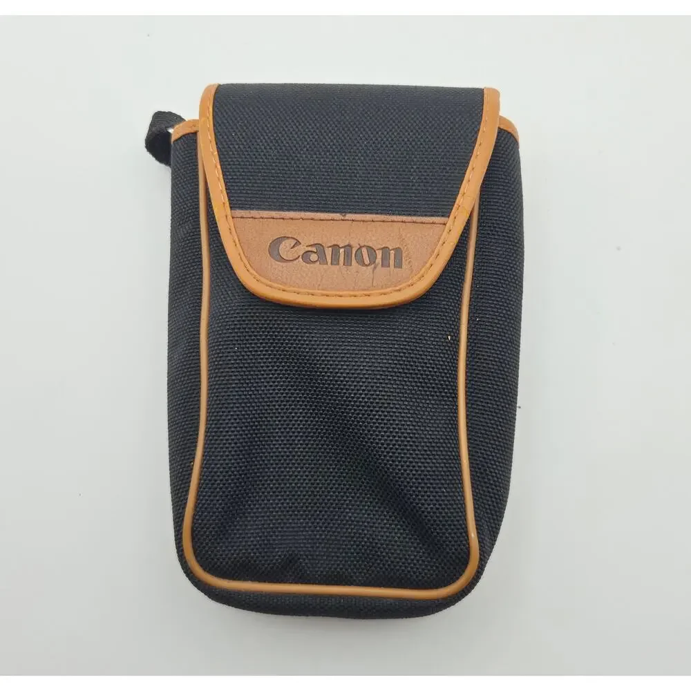 Canon Sure Shot Zoom-S 35mm Film Camera 38-60mm Tested W/ Case Battery
